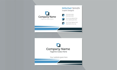 Creative and modern business card template