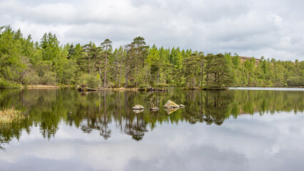 Mirror reflections on High Dan Tarn