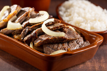 Carne de Sol. Traditional dish from the Brazilian Northeast.