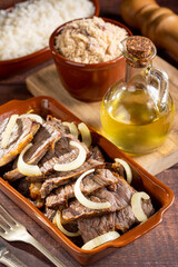 Carne de Sol. Traditional dish from the Brazilian Northeast.