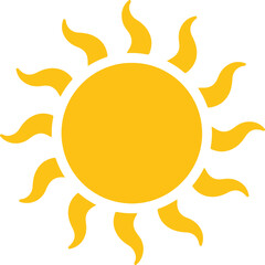 sun illustration, Sun, Sun Vector, Yellow Sun, Fire, Hot
