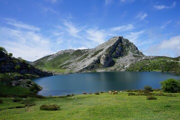 Lago Enol Picos de Europa Asturias Espa&ntilde;a A&ntilde;o 2023