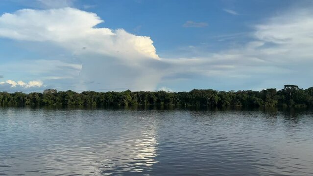 Fahrt auf dem Amazonas