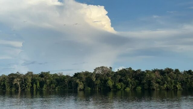 Fahrt auf dem Amazonas