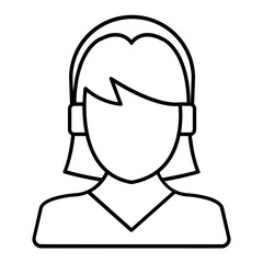 Call Center Thin Line Icon