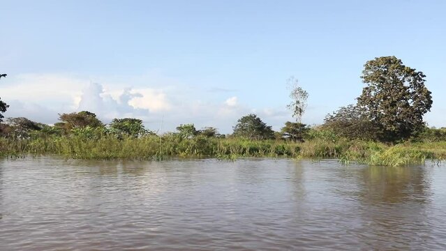 Fahrt auf dem Amazonas Fluss
