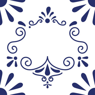 Discover the Beauty of Talavera de Puebla: A Vector Illustration of Mexico's Iconic Pottery. This traditional craft will add a touch of authenticity and charm to your design projects.