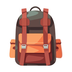 Adventure backpack, journey outdoors