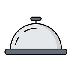 Dish Line Color Icon