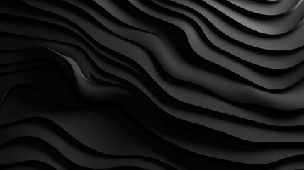 abstract black background illustration. Generative AI