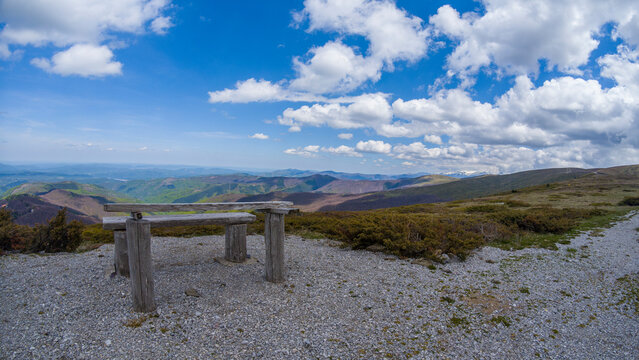 landscape in the mountains