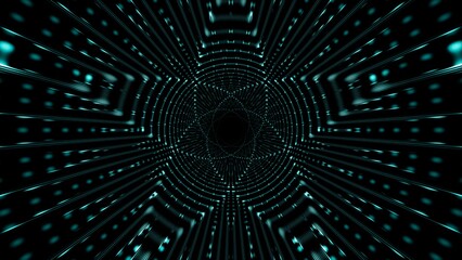 Cyan Color Star Lines Pattern Shapes Texture Background