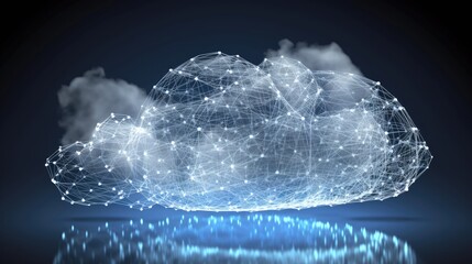Cloud computing concept, Generative AI, Generative, AI