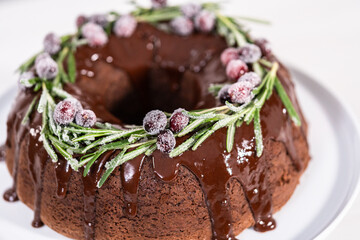 Chocolate bundt cake