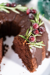 Chocolate bundt cake