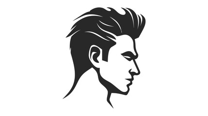 Man vector logo. Icon of man silhouette vector illustration