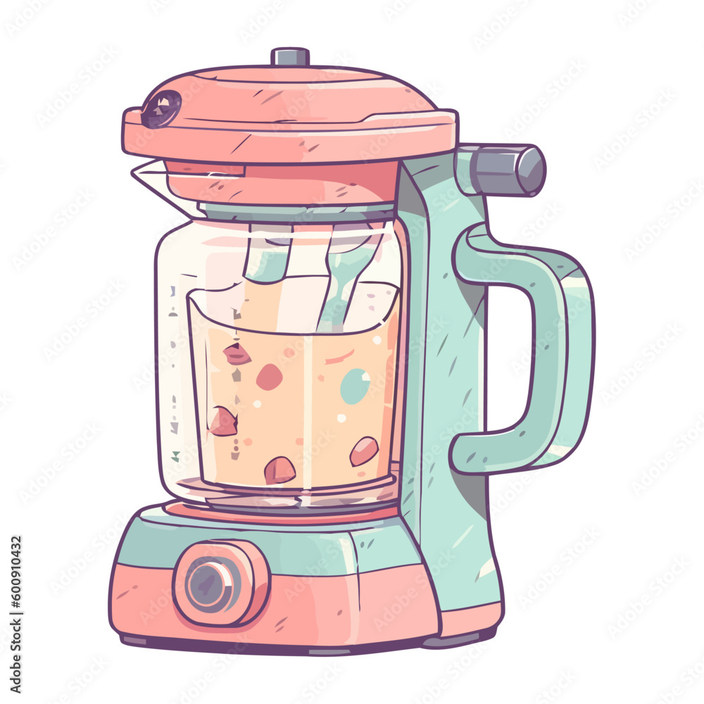 Poster food processor with handle