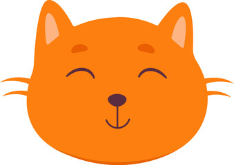 Satisfied Cat Face