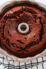 Red velvet bundt cake