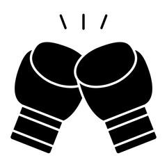 Boxing Glyph Icon