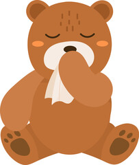 Bear With Runny Nose