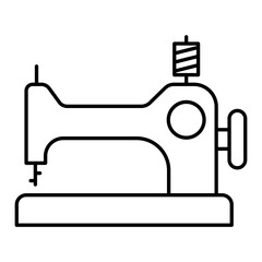 Sewing Thin Line Icon