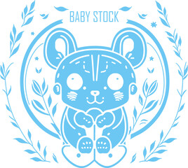 Baby Stock Logo Vector File
