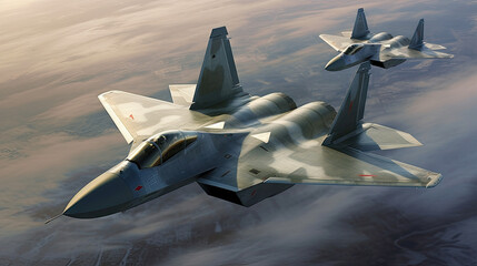 Russian Sukhoi Su-57 Stealth Fighter Jet, Сухой Су-57