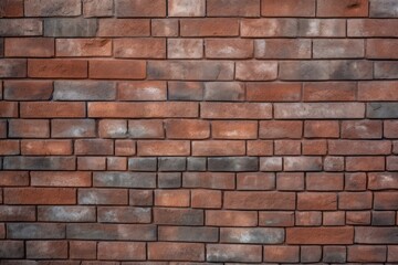 Fototapeta premium Authentic Brick Wall Texture Background for Your Designs, Generative AI