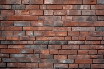 Authentic Brick Wall Texture Background for Your Designs, Generative AI