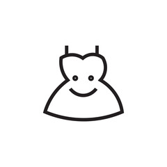 Blouse Cloth Dress6 Outline Icon