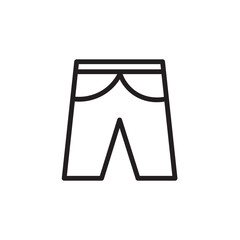 Breeches Pants Trouser Outline Icon
