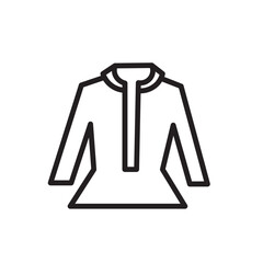 Casual Cloth Fashion Outline Icon