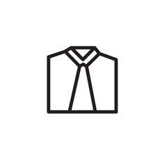 Casual Dress Formal Outline Icon