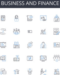 Business and finance line icons collection. Inclusion, Equity, Multiculturalism, Integration, Empathy, Collaboration, Adaptability vector and linear illustration. Respect,Social justice,Pluralism
