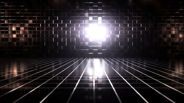 abstract background, futuristic theme light glow wallpaper, Generative Ai