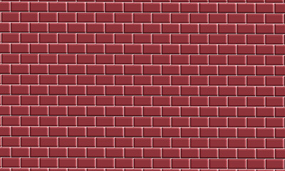 Fototapeta na wymiar red brick wall texture. red brick wall background. red brick wall. abstract background. 3D background. 3D red brick wall