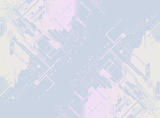 サイバーテクノロジーな抽象的背景