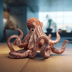 Octopus on the table