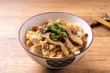 舞茸の炊き込みご飯