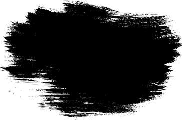 Grunge Ink Smudge Splatter Element Vector Paint Brush Stroke Effect