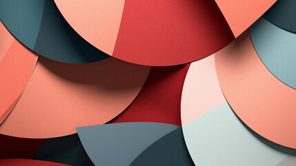 Generative AI, an abstract background image with a paper cutout effect