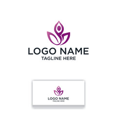 Lotus yoga logo