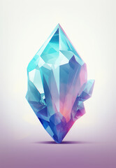 Crystal, backgrounds, wallpaper, digital illustrations, AI generated