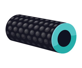 Yoga equipment symbolizes healthy lifestyle and relaxation