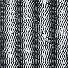 A minimalistic pattern of white circles on a black background5, Generative AI