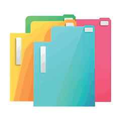 binder holds important business documents