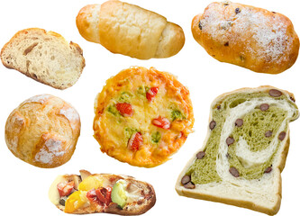 切り抜き透過素材セットーパン