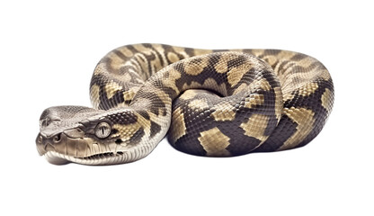 Obraz premium Snake isolated on transparent background cutout image