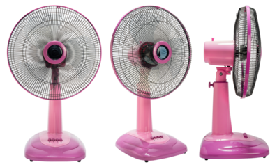 Electric fan isolated on white background, Electric fan on white PNG File.